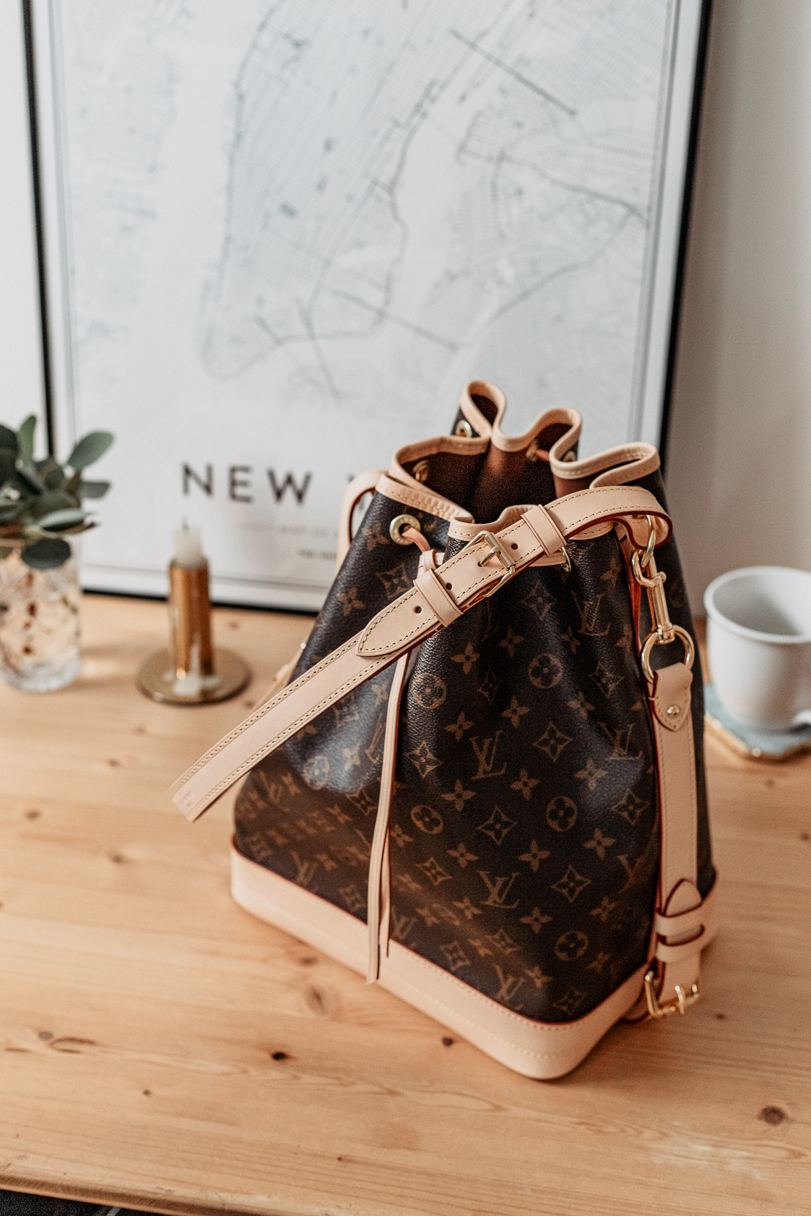 Louis Vuitton, knicke aus dem Leder bekommen? (Tipps, Tasche, knick)